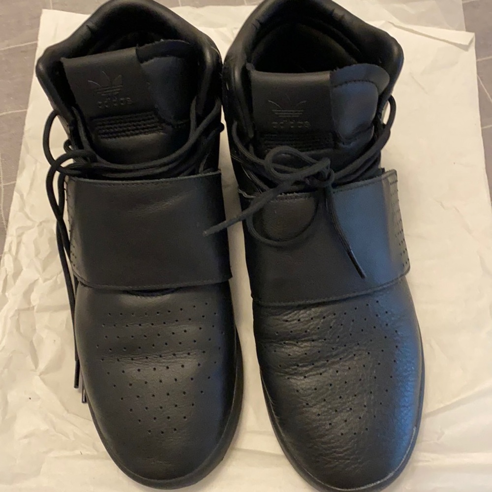 Adidas Black leather - 10